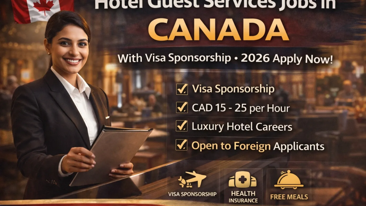 Hotel and Restaurant Jobs in Canada for Foreign Applicants