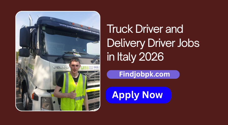 Truck Driver and Delivery Driver Jobs in Italy 2026